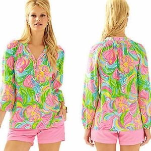 Lilly Pulitzer So A Peeling Elsa Size L - DAMAGED SEE BELOW
